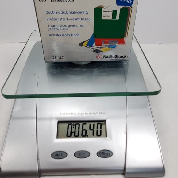 Vtg Radio Shack Floppy Diskettes 1.44 MB/2HD 3.5" Pack 9 Color Coded 26-467 - Picture 4 of 4